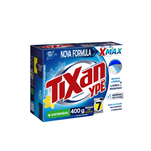 LAVA ROUPAS PO TIXAN YPE PRIMAVERA 400g