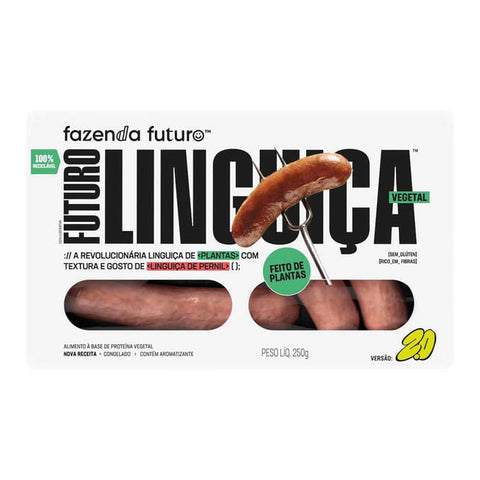 LINGUICA FAZENDA FUTURO VEGETAL 250g