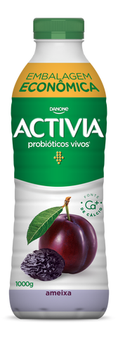 IOGURTE DANONE ACTIVIA AMEIXA LV800g PG750G