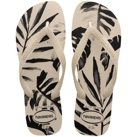 HAVAIANAS ALOHA BEGE PALHA 43/44