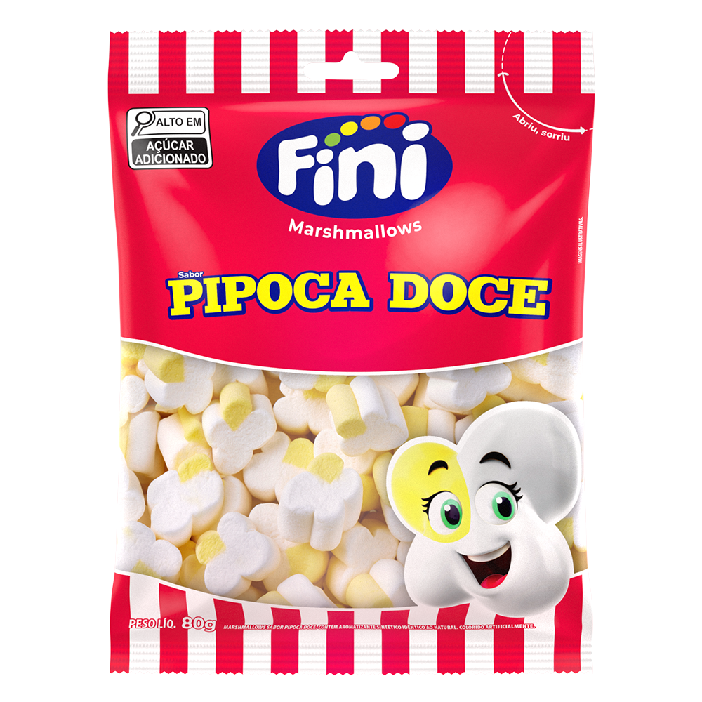 MARSHMALLOWS FINI 80G PIPOCA