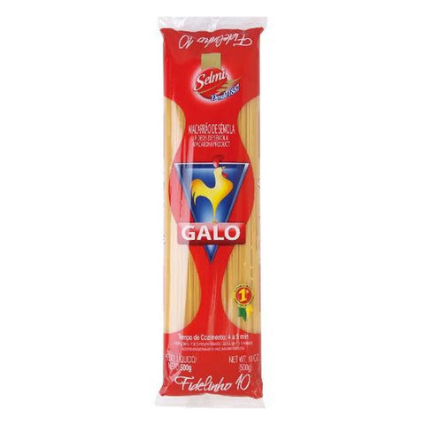 MACARRAO GALO SEMOLA 500G FIDELINHO 10