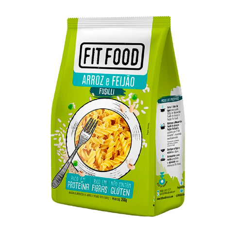MACARRÃO FIT FOOD FUSILLI ARROZ FEIJAO S/GLUTEN 200g