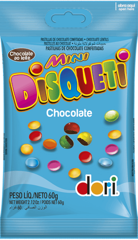 CHOCOLATE DORI MINI DISQUETI CHOCOLATE 60g