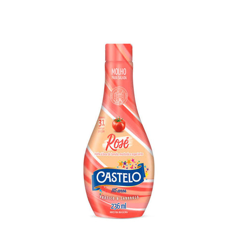 MOLHO SALADA CASTELO ROSE 236ML