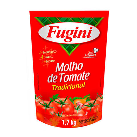 MOLHO TOMATE FUGINI TRADICIONAL 1,7kg