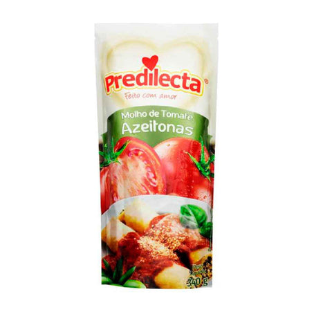 MOLHO TOMATE PREDILECTA AZEITONAS SH 340g