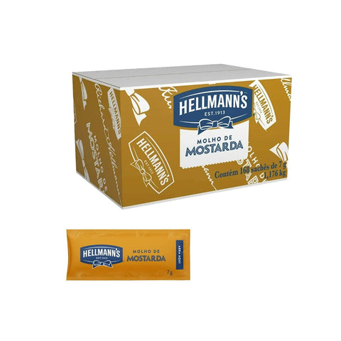 MOSTARDA HELLMANNS C/168 SH 1,176KG