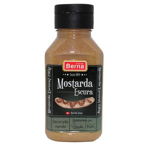 MOSTARDA BERNA ESCURA 230g