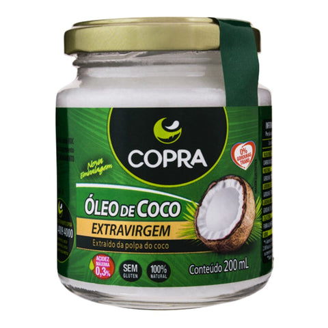 OLEO COCO COPRA EXTRA VIRGEM ORGANICO 200ml