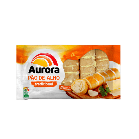 PAO DE ALHO AURORA 340g