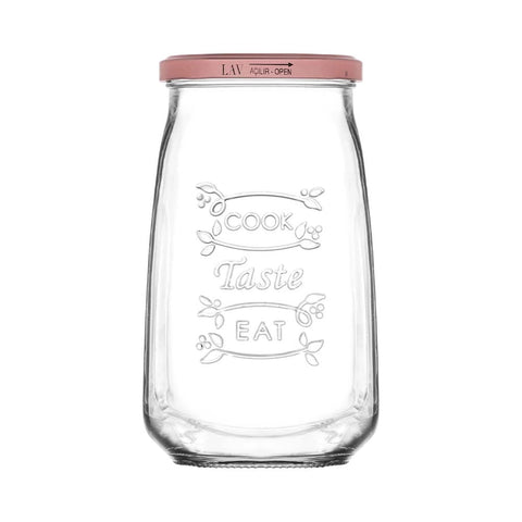 POTE VIDRO TASTY 550ml