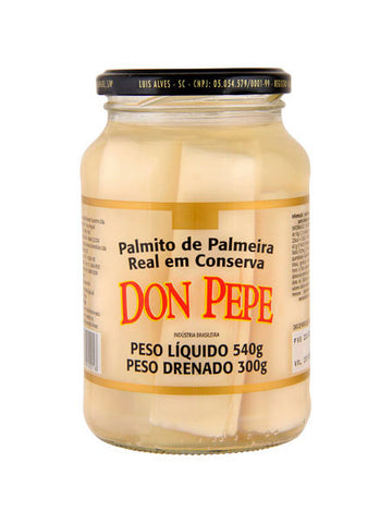 PALMITO DON PEPE INTEIRO VD 300g