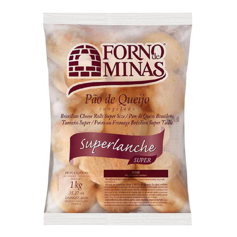PAO DE QUEIJO F MINAS 1kg SUPER LANCHE