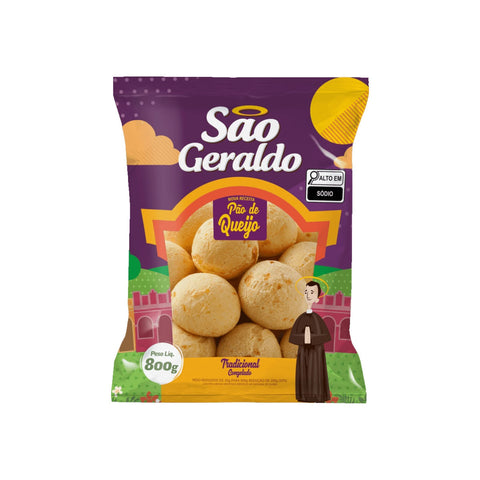 PAO DE QUEIJO S GERALDO 800G TRADICIONAL