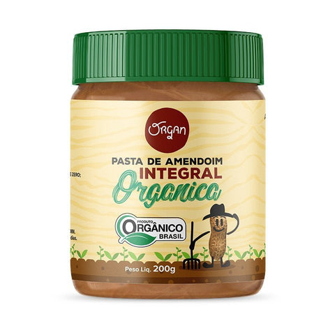 PASTA AMENDOIM ORGAN INTEGRAL ORGANICO 200g