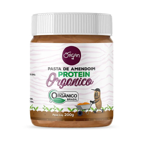PASTA AMENDOIM ORGAN PROTEIN ORGANICO 200g