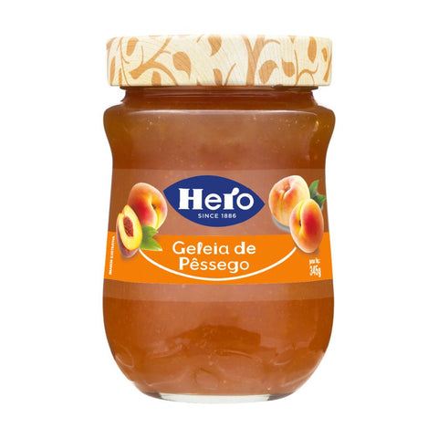 GELEIA HERO 345G PESSEGO