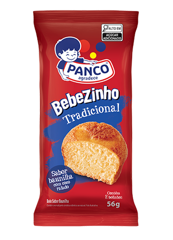 BOLO PANCO BEBEZINHO 56G TRADICIONAL