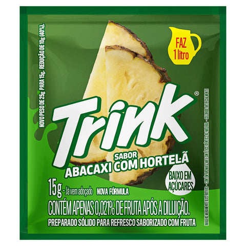 REFRESCO TRINK ABACAXI HORTELA 15g