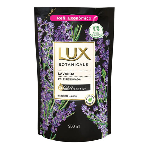 SABONETE LIQ LUX  LAVANDA REF 200ml