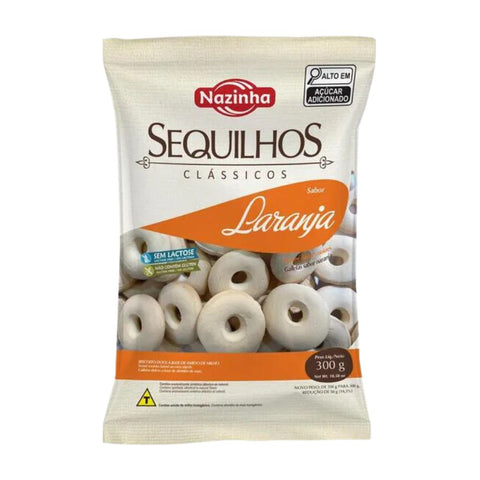 BISCOITO EBENEZER SEQUILHOS LARANJA 300g