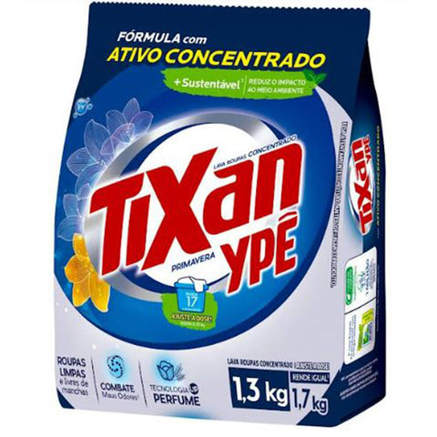 LAVA ROUPAS PO TIXAN YPE PRIMAVERA SACHE 1,3kg