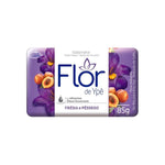 SABONETE FLOR DE YPE SUAVE FRESIA E PESSEGO 85g