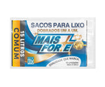 SACO P/ LIXO MAIS FORTE 15L C/10