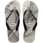 HAVAIANAS AERO GRAPHIC BRANCO/PRETO/BRANCO 43/44