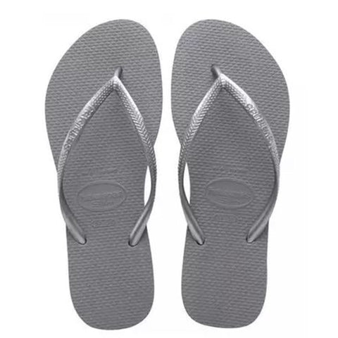 HAVAIANAS SLIM CINZA ACO 39/40