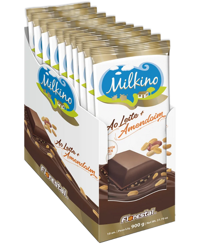 CHOCOLATE MILKINO AO LEITE AMENDOIM 90g