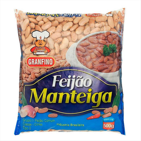 FEIJAO MANTEIGA GRANFINO 500G
