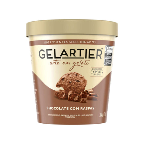 SORVETE GELARTIER CHOCOLATE 473 ml