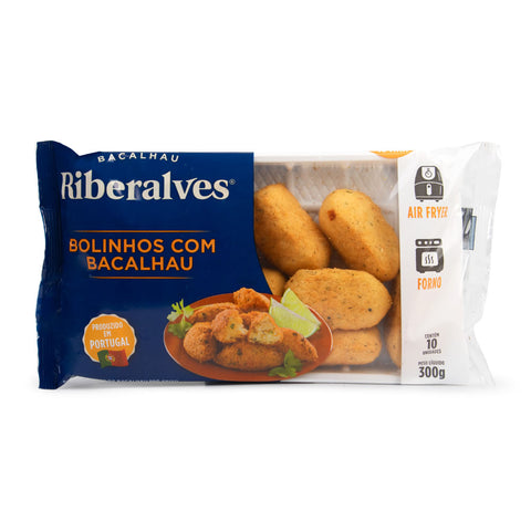 BOLINHO BACALHAU RIB PRE FRITO 300G