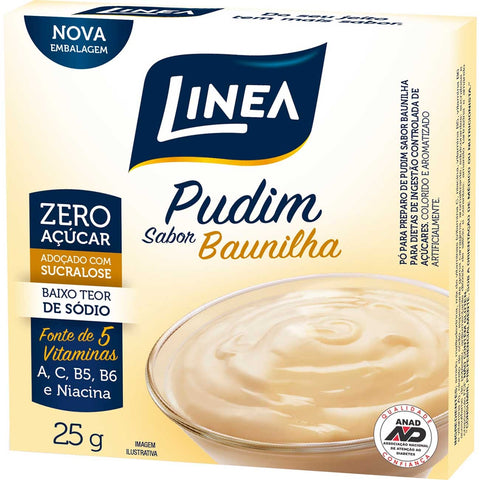 PUDIM LINEA ZERO BAUNILHA 25g