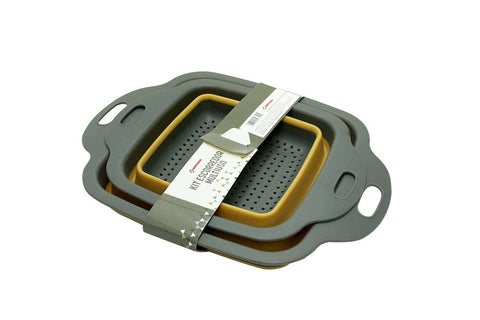 ESCORREDOR UNIVENDAS SILICONE KIT C/2 PECAS