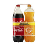 KIT COCA + FANTA LARANJA 4L