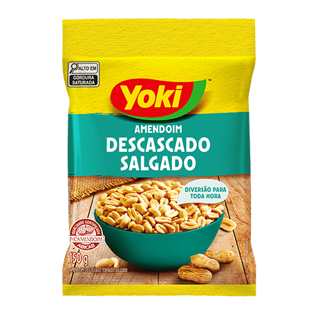 AMENDOIM YOKI DESCASCADO SALGADO 15