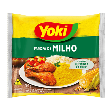 FAROFA YOKI MILHO 400g