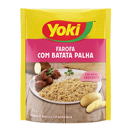 FAROFA YOKI PALHA 200g