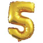 BALAO ALEGRIA FESTA MET TOPPER N5 DOURADO C/1