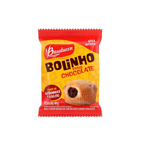 BOLINHO BAUDUCCO 40G CHOCOLATE BAUNILHA