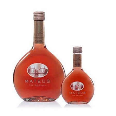VINHO PORTO MATEUS ROSE 750ml GRATIS 187ml