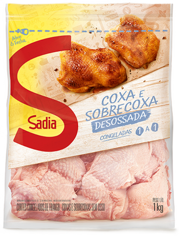 COXA SOBRECOXA FRANGO SADIA DESOSSADA ZIP 1kg