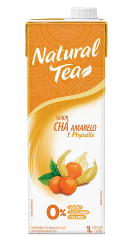 CHA BRANCO NATURAL TEA AMARELO PHYSALIS 1L