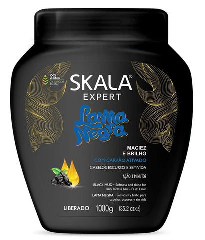 CREME DE TRATAMENTO SKALA EXPERT LAMA NEGRA CARVAO 1kg