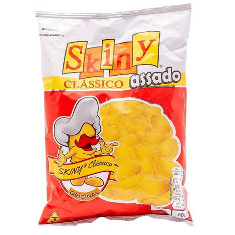 BISCOITO SKINY ASSADO NATURAL 36g