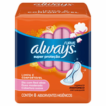 ABSORVENTE ALWAYS BASICO SUAVE C/ABAS C/8