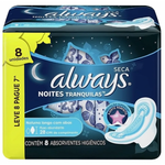 ABSORVENTE ALWAYS NOITES TRANQUILAS SECA C/ABAS LV8 PG7